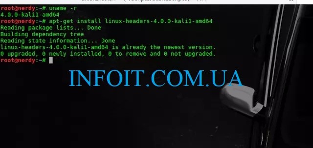 Как установить заголовки ядра Linux на Kali Linux 2.0 (Kali Sana)