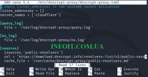 Как установить DNSCrypt в Ubuntu 20.04 LTS