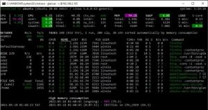 Как контролировать систему Linux с помощью команды Glances 6