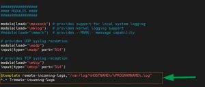 Как настроить сервер Rsyslog на Debian 11 (Bullseye) 2
