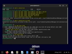 Как настроить статический IP-адрес в Debian 11 (Bullseye) 7