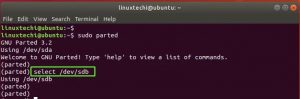 Как создать разделы диска с помощью команды Parted в Linux