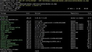 Как установить Docker и Docker-Compose на Rocky Linux 8