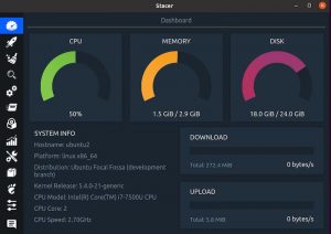 Как установить Stacer в Ubuntu 20.04 LTS 1