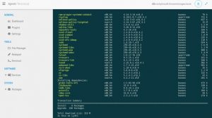 Как установить панель управления Ajenti в Rocky Linux 8 7