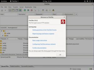 Установите FileZilla и почтовый клиент