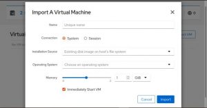 Как управлять виртуальными машинами KVM с помощью веб-консоли Cockpit