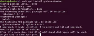 Как установить и использовать Grub Customizer в Ubuntu