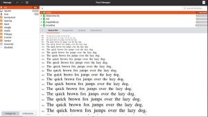Как установить шрифты в Ubuntu