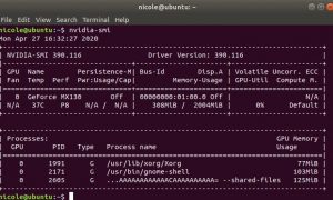 Как установить драйвер Nvidia в Ubuntu 20.04