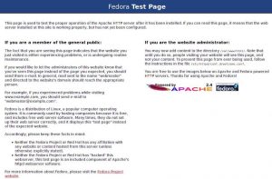 Как установить сервер Apache в Fedora 35