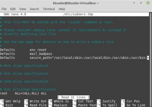 Как настроить пользователя Sudo без пароля в Linux Mint 20