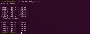 Как переименовать несколько файлов в Linux