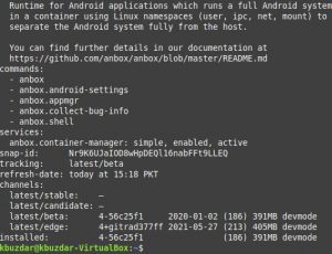 Как установить Anbox на Linux Mint 20