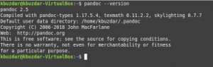 Как установить Pandoc на Linux Mint 20