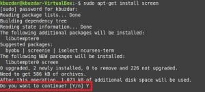 Как установить Screen на Linux Mint 20