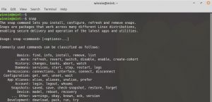 Как установить Snap на Linux Mint 20