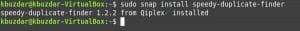 Как установить Speedy Duplicate Finder на Linux Mint 20